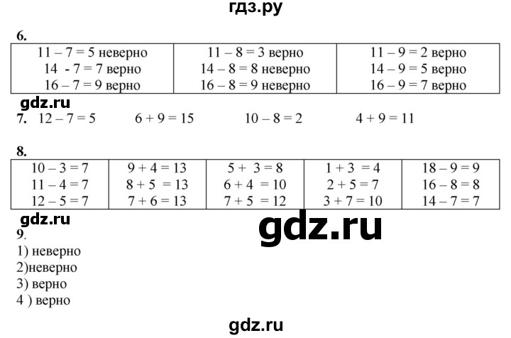 ГДЗ по математике 1 класс  Рудницкая   часть 2. страница - 100, Решебник к учебнику 2023