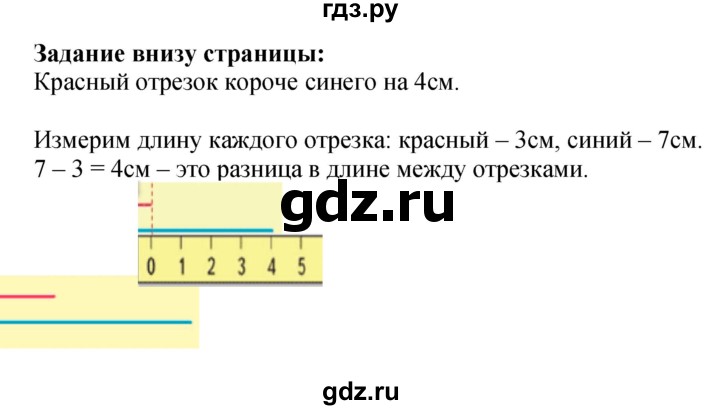 ГДЗ по математике 1 класс  Моро   часть 1. страница - 109, Решебник №1 2016