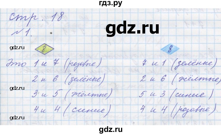 ГДЗ по математике 1 класс  Петерсон  Углубленный уровень часть 2 - Урок 9, Решебник 2016