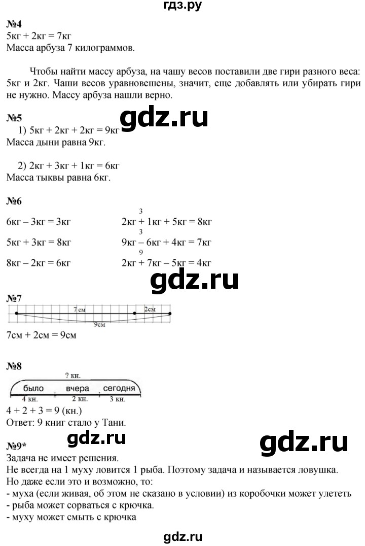 ГДЗ по математике 1 класс  Петерсон  Углубленный уровень часть 3 - Урок 4, Решебник 2024 (учебник-тетрадь)