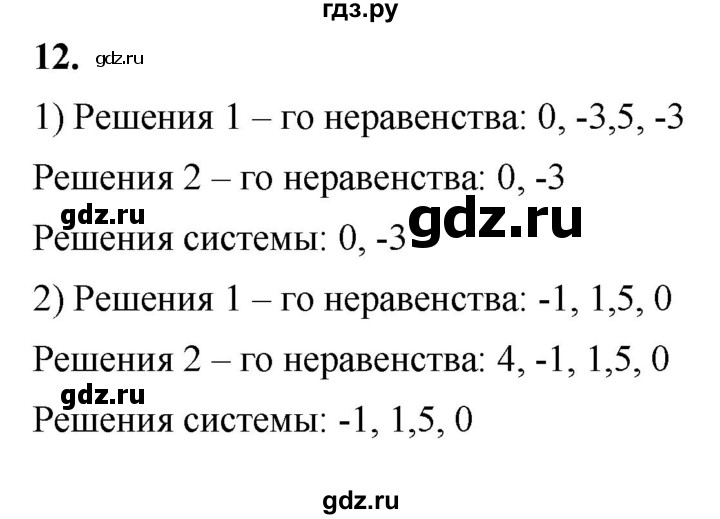 ГДЗ по алгебре 8 класс Колягин рабочая тетрадь  §8 - 12, Решебник к тетради 2023