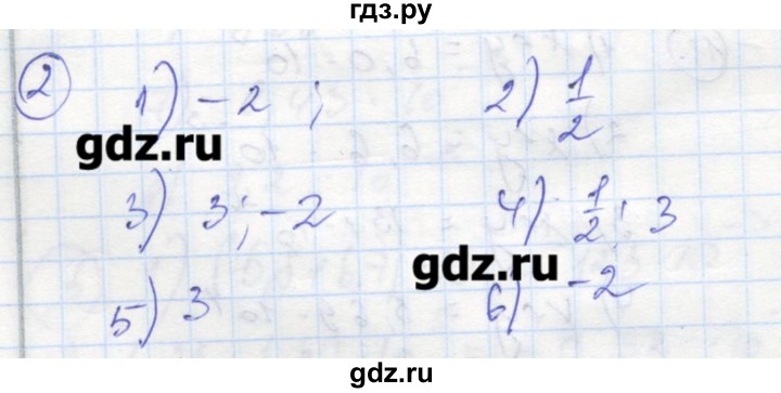 ГДЗ по алгебре 8 класс Колягин рабочая тетрадь  §20 - 2, Решебник