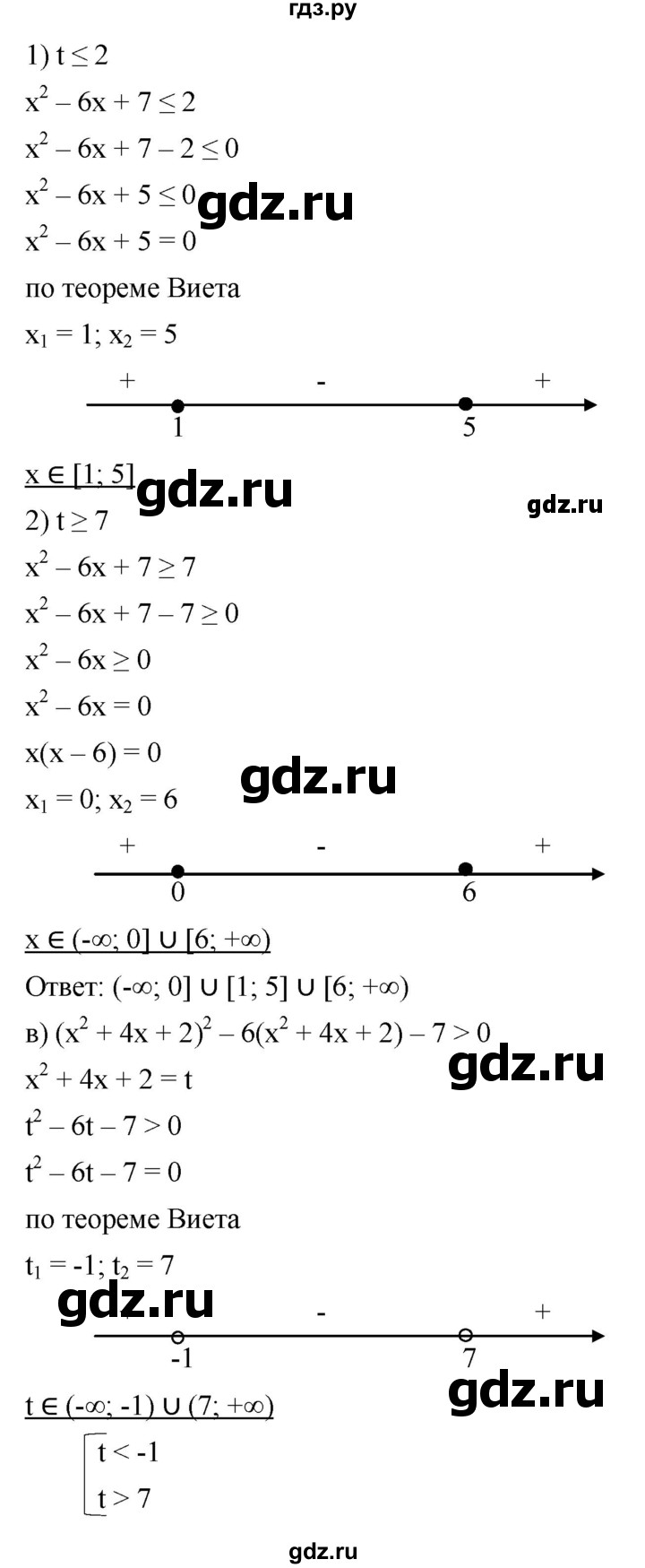 ГДЗ номер 180 алгебра 9 класс Никольский, Потапов