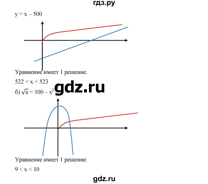 ГДЗ номер 497 алгебра 9 класс Дорофеев, Суворова