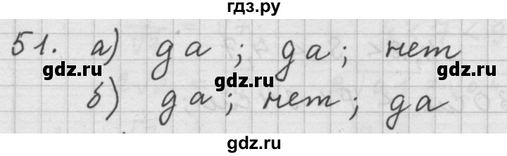ГДЗ по алгебре 9 класс  Дорофеев   номер - 51, Решебник к учебнику 2015