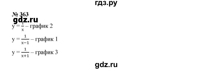 ГДЗ по алгебре 9 класс  Дорофеев   номер - 363, Решебник к учебнику 2019
