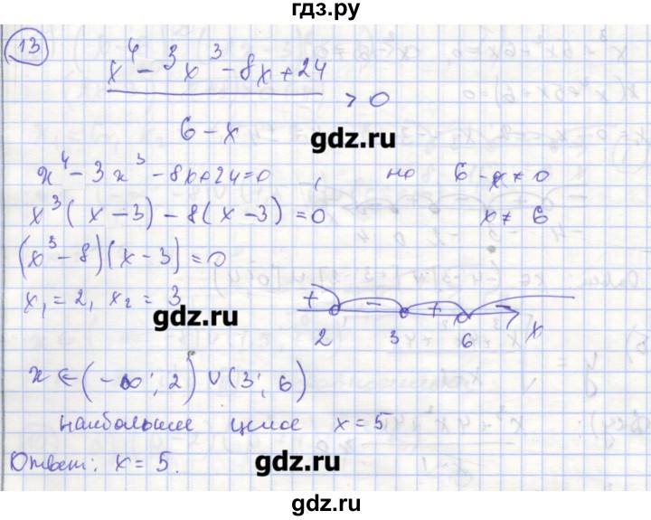 ГДЗ по алгебре 9 класс Миндюк рабочая тетрадь (Макарычев)  параграф 13 - 13, Решебник
