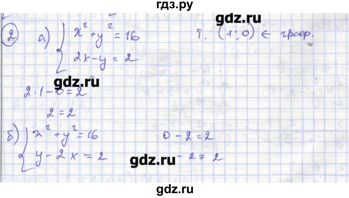 ГДЗ по алгебре 9 класс Миндюк рабочая тетрадь  параграф 15 - 2, Решебник