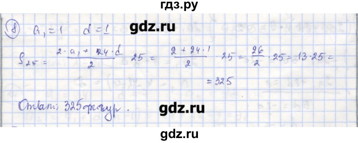 ГДЗ по алгебре 9 класс Миндюк рабочая тетрадь  параграф 22 - 8, Решебник