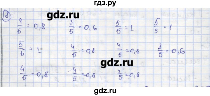 ГДЗ по алгебре 9 класс Миндюк рабочая тетрадь  параграф 29 - 8, Решебник