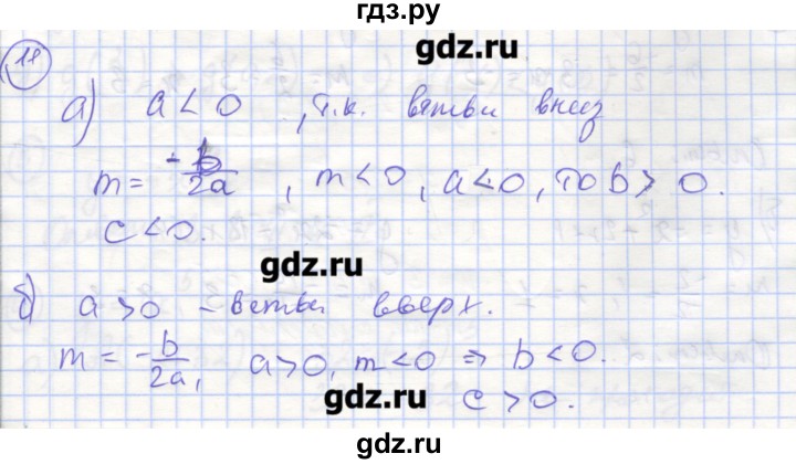 ГДЗ по алгебре 9 класс Миндюк рабочая тетрадь  параграф 7 - 11, Решебник