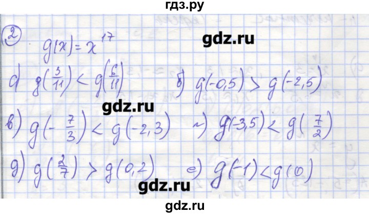 ГДЗ по алгебре 9 класс Миндюк рабочая тетрадь  параграф 8 - 2, Решебник