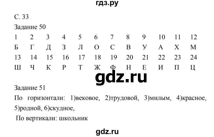 ГДЗ по литературе 5 класс Ахмадуллина рабочая тетрадь (Коровина)  часть 1. страница - 33, Решебник 2016