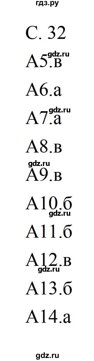 ГДЗ по литературе 5 класс Ахмадуллина рабочая тетрадь (Коровина)  часть 2. страница - 32, Решебник 2016