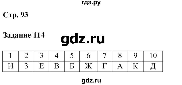 ГДЗ по литературе 5 класс Ахмадуллина рабочая тетрадь (Коровина)  часть 1. страница - 93, Решебник 2023