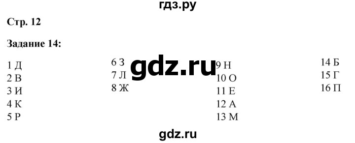 ГДЗ по литературе 6 класс Ахмадуллина рабочая тетрадь (Полухина, Коровина)  часть 1. страница - 12, Решебник 2023