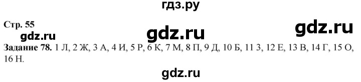 ГДЗ по литературе 7 класс Ахмадуллина рабочая тетрадь (Коровина)  часть 1. страница - 55, Решебник 2023