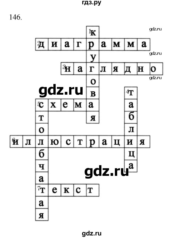 ГДЗ по информатике 5 класс Босова рабочая тетрадь Базовый уровень задание - 146, Решебник 2024