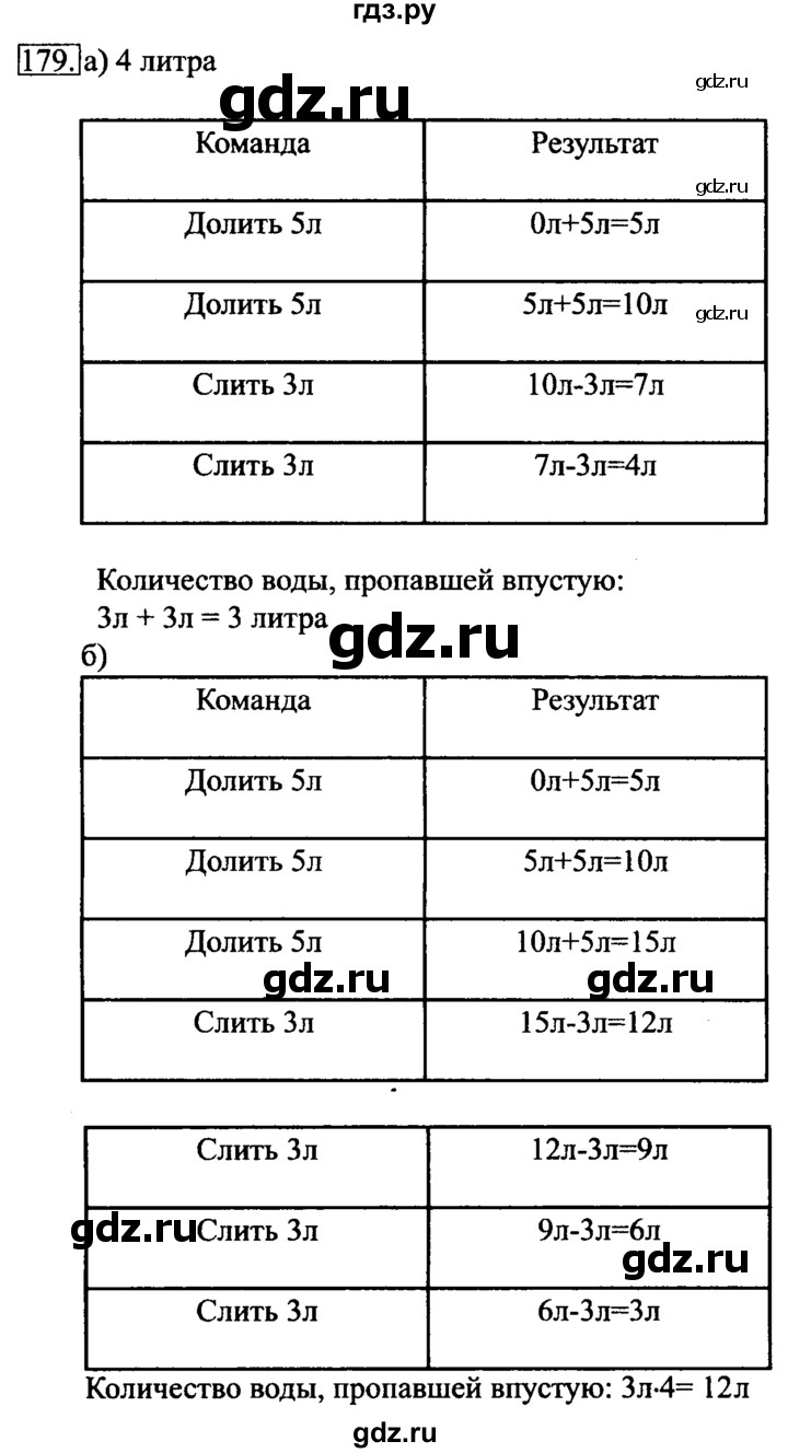 ГДЗ по информатике 6 класс  Босова   Рабочая тетрадь - 179, Решебник №2