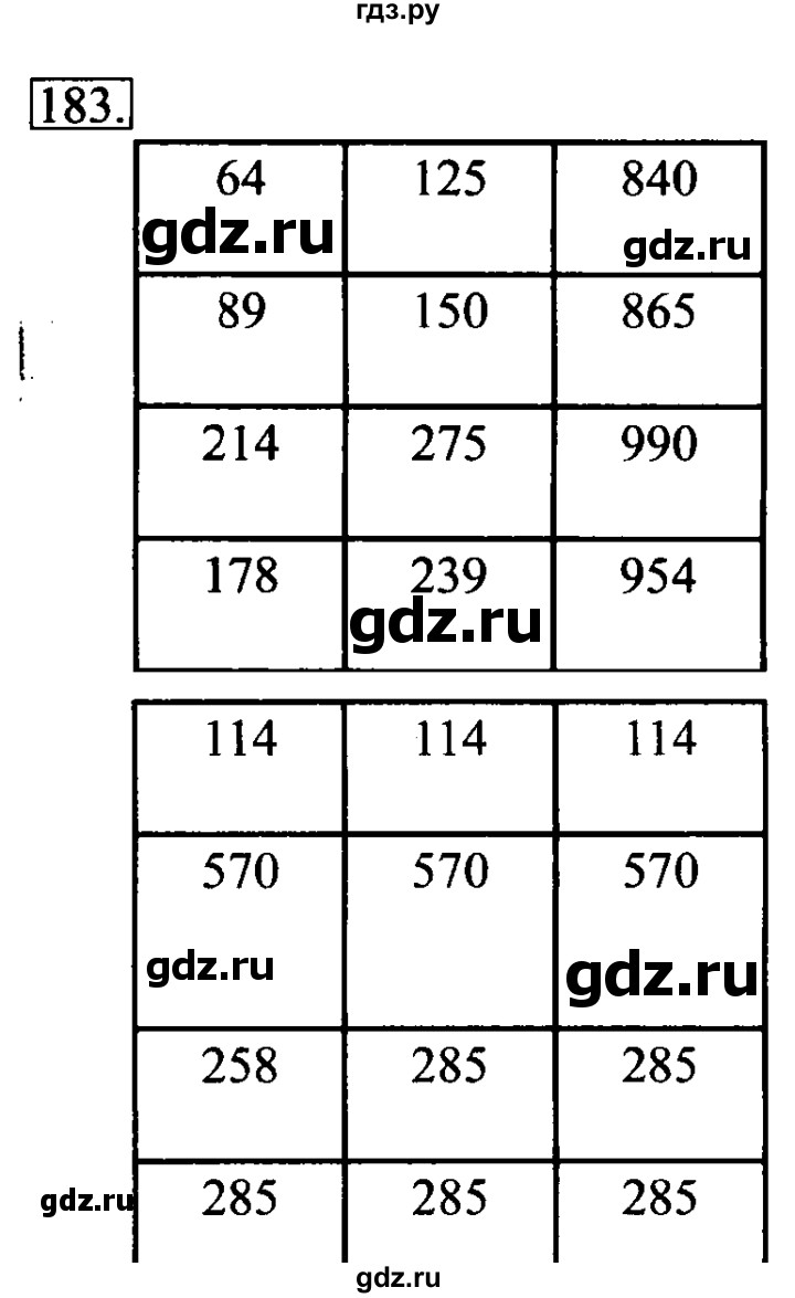 ГДЗ по информатике 6 класс  Босова   Рабочая тетрадь - 183, Решебник №2