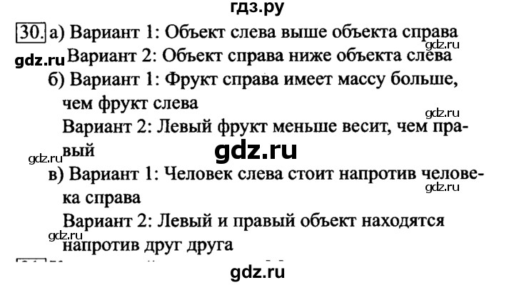 ГДЗ по информатике 6 класс  Босова   Рабочая тетрадь - 30, Решебник №2