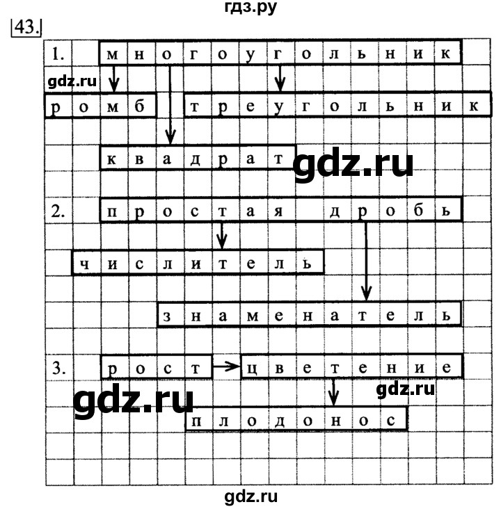 ГДЗ по информатике 6 класс  Босова   Рабочая тетрадь - 43, решебник