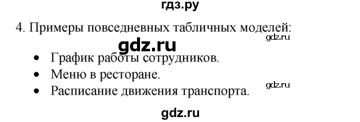 ГДЗ по информатике 6 класс  Босова   §11 - 4, Решебник №1