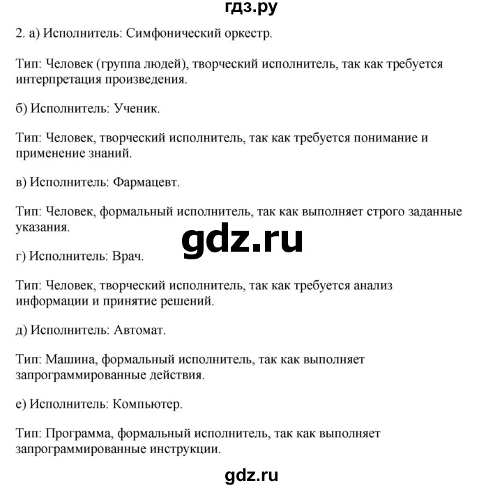 ГДЗ по информатике 6 класс  Босова   §15 - 2, Решебник №1