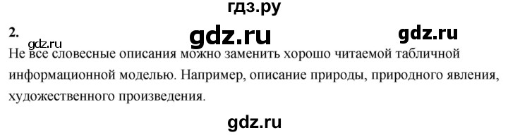 ГДЗ по информатике 6 класс  Босова  Базовый уровень §11 - 2, Решебник 2023