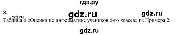 ГДЗ по информатике 6 класс  Босова  Базовый уровень §11 - 8, Решебник 2023