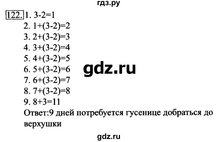 ГДЗ по информатике 6 класс  Босова рабочая тетрадь  номер - 122, решебник