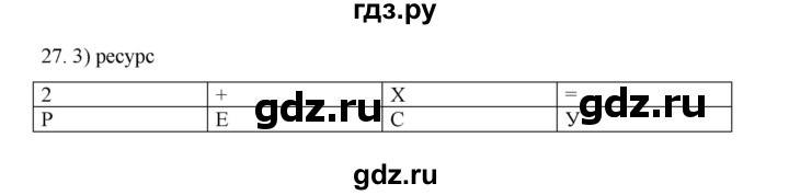 ГДЗ по информатике 7 класс  Босова рабочая тетрадь Базовый уровень задание - 27, Решебник 2024