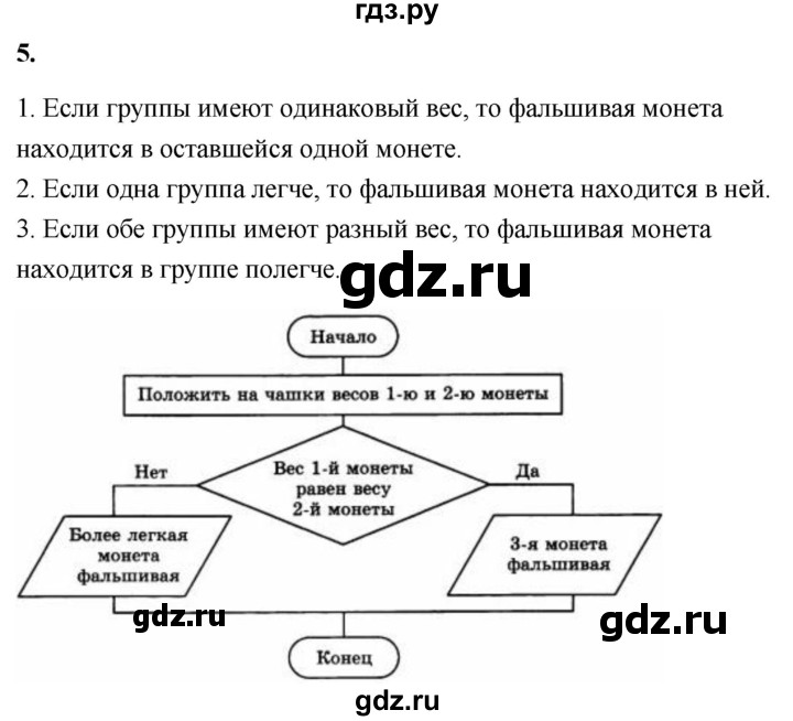 ГДЗ по информатике 8 класс  Босова  Базовый уровень глава 3 / §3.2 - 5, Решебник 2023