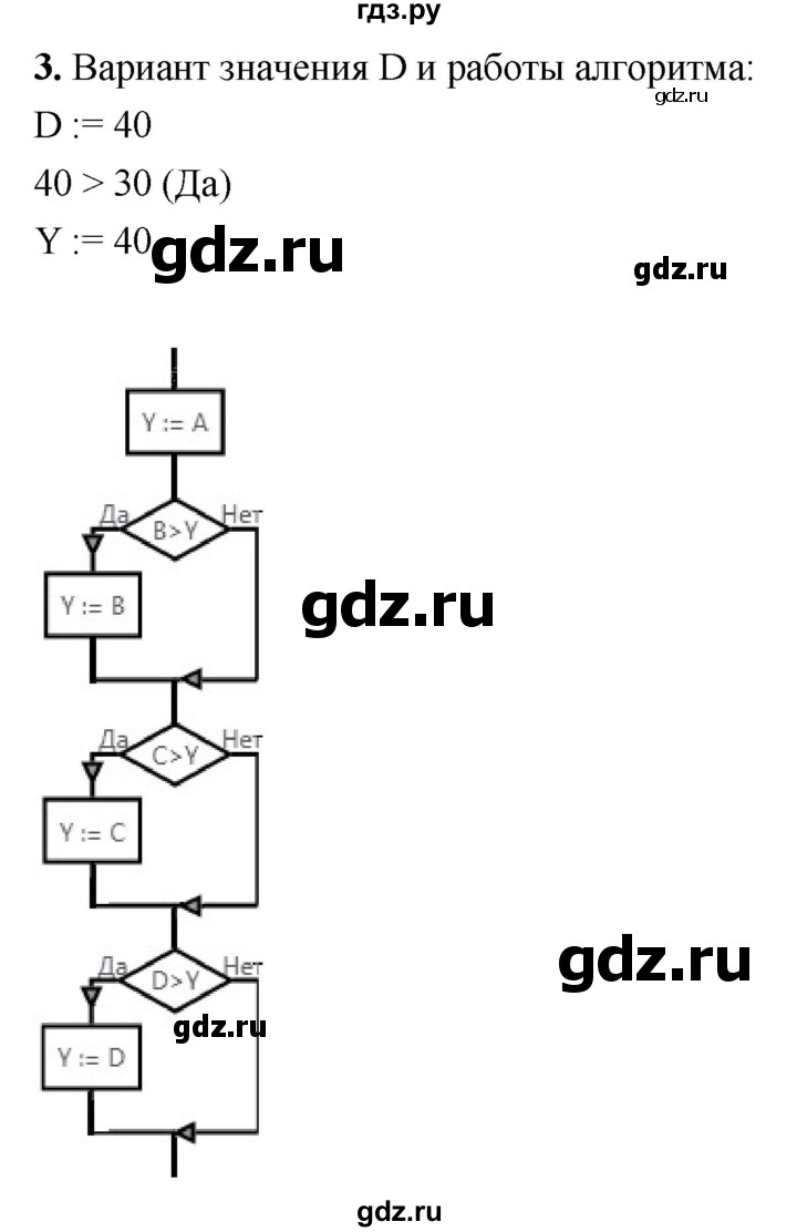 ГДЗ по информатике 8 класс  Босова  Базовый уровень глава 3 / §3.5 - 3, Решебник 2023