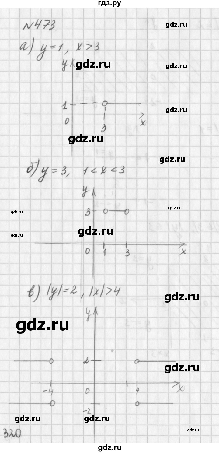 ГДЗ по алгебре 7 класс  Дорофеев   упражнение - 473, Решебник к учебнику 2016