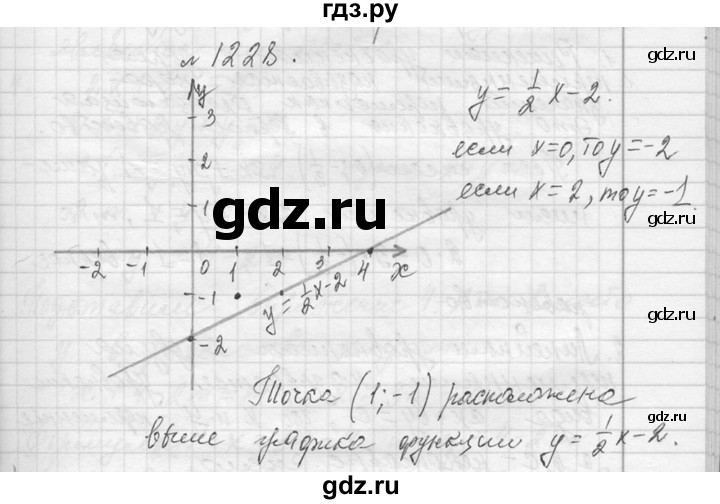 ГДЗ по алгебре 7 класс  Макарычев  Углубленный уровень упражнение - 1228, Решебник к учебнику 2013