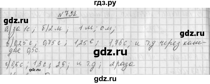 ГДЗ по алгебре 8 класс  Дорофеев   упражнение - 732, Решебник к учебнику 2014