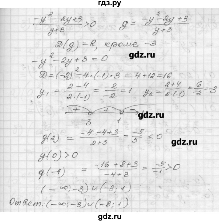 ГДЗ по алгебре 9 класс  Ершова самостоятельные и контрольные работы  алгебра / самостоятельная работа / С-19 - В2, Решебник