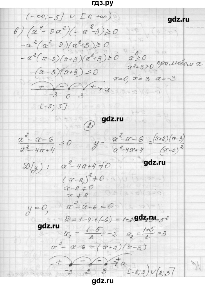 ГДЗ по алгебре 9 класс  Ершова самостоятельные и контрольные работы  алгебра / самостоятельная работа / С-6 - В1, Решебник