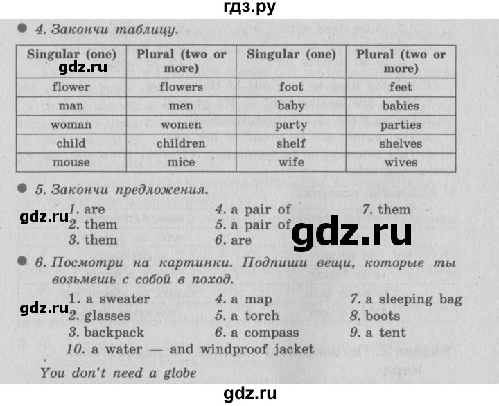 ГДЗ по английскому языку 6 класс  Биболетова рабочая тетрадь  страница - 77, Решебник №2 2016