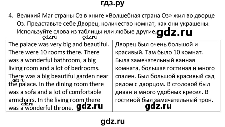 ГДЗ Unit 3 / Lesson 2 4 Английский Язык 6 Класс Рабочая Тетрадь.