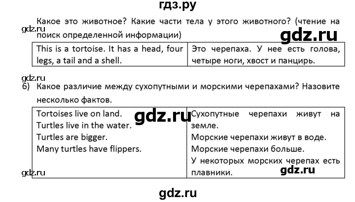 ГДЗ по английскому языку 6 класс  Кузовлев книга для чтения  unit 5 - 1, решебник