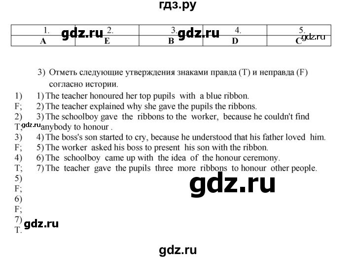 ГДЗ по английскому языку 7 класс Кузовлев рабочая тетрадь   unit 3 / lesson 8 - II, Решебник 2016