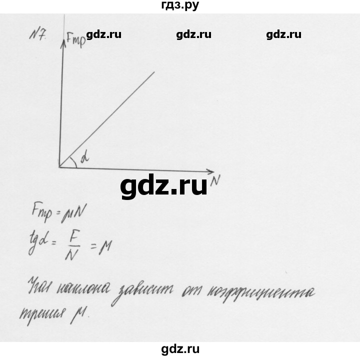 ГДЗ по физике 7 класс Пурышева   задание - 21, Решебник к учебнику 2011