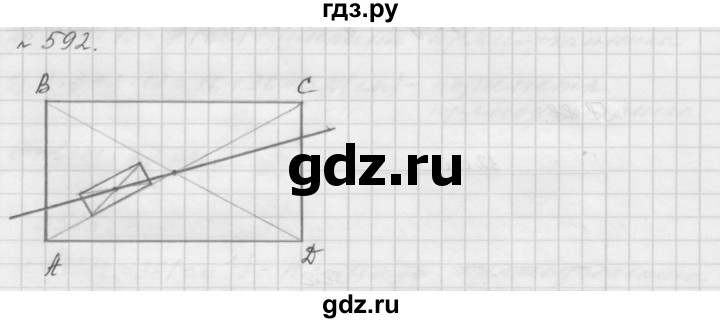 ГДЗ по математике 5 класс  Мерзляк  Базовый уровень номер - 592, Решебник №3 к учебнику 2016