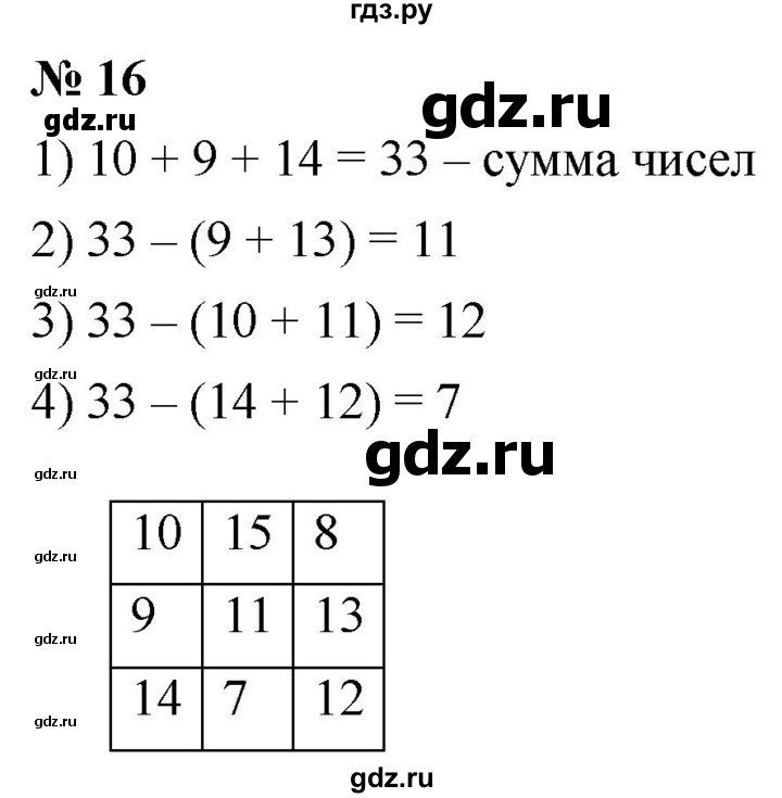 ГДЗ по математике 5 класс  Мерзляк  Базовый уровень номер - 16, Решебник к учебнику 2021