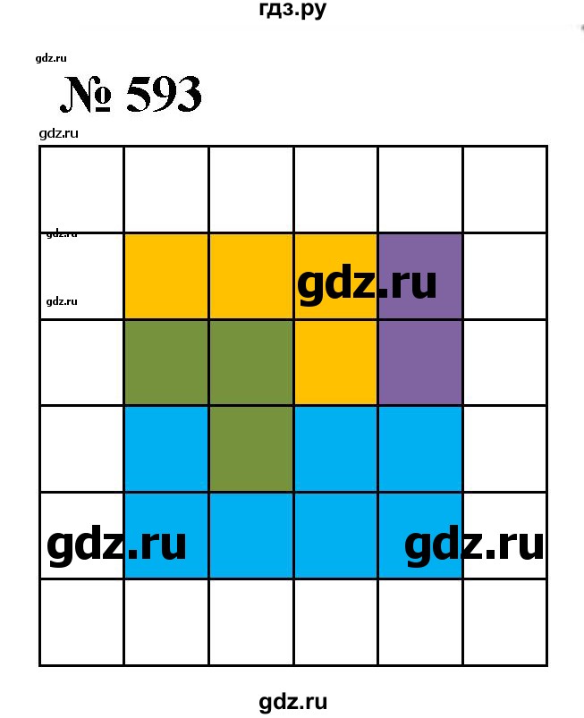 ГДЗ по математике 5 класс  Мерзляк  Базовый уровень номер - 593, Решебник к учебнику 2021