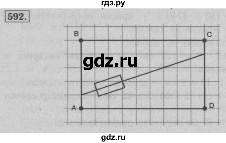 ГДЗ по математике 5 класс  Мерзляк  Базовый уровень номер - 592, Решебник №2 к учебнику 2016