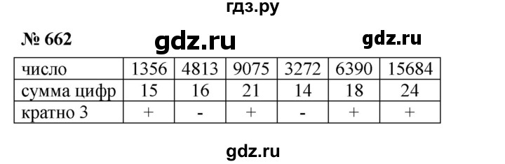 ГДЗ по математике 5 класс  Мерзляк  Базовый уровень номер - 662, Решебник к учебнику 2023