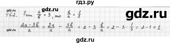 ГДЗ по алгебре 8 класс  Мерзляк   номер - 462, Решебник к учебнику 2016